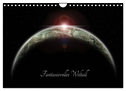 Fantasievolles Weltall (Wandkalender 2024 DIN A4 quer), CALVENDO Monatskalender