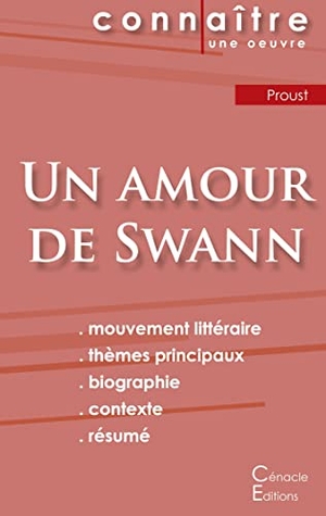 Proust, Marcel. Fiche de lecture Un amour de Swann