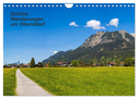 Schöne Wanderungen um Oberstdorf (Wandkalender 2024 DIN A4 quer), CALVENDO Monatskalender
