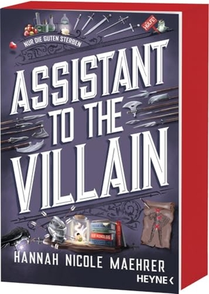 Maehrer, Hannah Nicole. Assistant to the Villain - Mit farbig gestaltetem Buchschnitt - nur in limitierter Erstauflage der gedruckten Ausgabe - Roman. Heyne Taschenbuch, 2024.