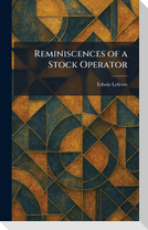 Reminiscences of a Stock Operator