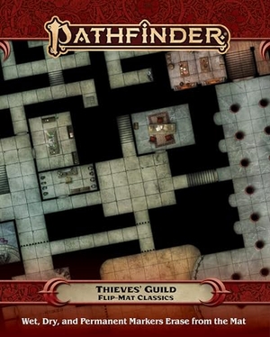 Engle, Jason. Pathfinder Flip-Mat Classics: Thieves' Guild. Diamond Comic Distributors, 2021.