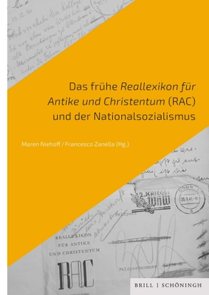 Das frühe Reallexikon für Antike und Christentum (RAC) und der Nationalsozialismus. Brill I  Schoeningh, 2024.