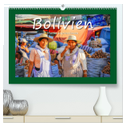 Bolivien - Marktimpressionen (hochwertiger Premium Wandkalender 2024 DIN A2 quer), Kunstdruck in Hochglanz