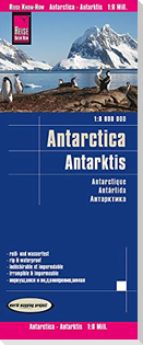 Reise Know-How Landkarte Antarktis / Antarctica 1:8.000.000