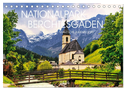 Nationalpark Berchtesgaden- Magische Augenblicke (Tischkalender 2024 DIN A5 quer), CALVENDO Monatskalender