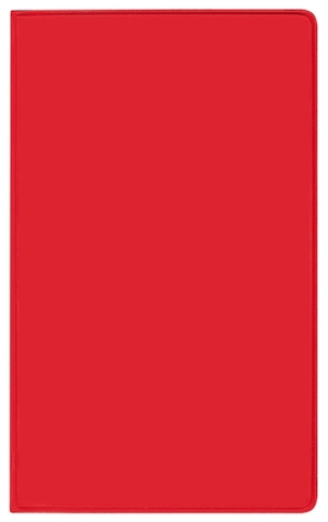 Korsch, Verlag (Hrsg.). Taschenkalender Modus XL geheftet PVC rot 2025 - Terminplaner mit Wochenkalendarium. Buchkalender - wiederverwendbar. 1 Woche 2 Seiten. 8,7 x 15,3 cm. Korsch Verlag GmbH, 2024.