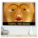 Tempel von Bagan (hochwertiger Premium Wandkalender 2025 DIN A2 quer), Kunstdruck in Hochglanz