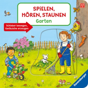 Penners, Bernd. Spielen, Hören, Staunen: Garten. Ein Soundbuch ganz ohne Batterie und Elektronik. Ravensburger Verlag, 2024.