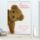 Der Teddybären-Familienplaner (Premium, hochwertiger DIN A2 Wandkalender 2023, Kunstdruck in Hochglanz)