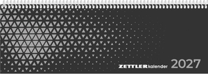 Neumann Verlage GmbH & Co. KG (Hrsg.). Tischkalender Expert schwarz 2027 - Wochenkalender 29,7x10,5 cm mit 1 Woche auf 2 Seiten, Stundeneinteilung 7-19 Uhr, Monatsübersicht, Messe- & Pollenflugkalender für Büro & Homeoffice. Neumann Verlage GmbH & Co, 2026.