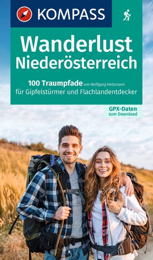 KOMPASS Wanderlust Niederösterreich - 100 Traumpfade für Gipfelstürmer und Flachlandentdecker, GPX-Daten zum Download. Kompass Karten GmbH, 2023.