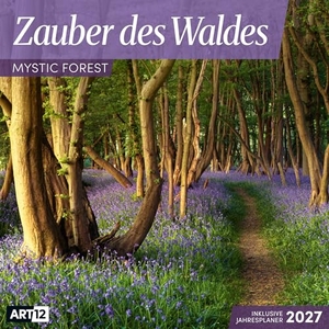 Ackermann Kunstverlag GmbH. Zauber des Waldes Kalender 2027 - 30x30 - Art12 - Stilsicherer Wald-Kalender im schlanken Hochformat (aufgeklappt 30x60 cm) | zum Eintragen. Ackermann Kunstverlag, 2026.