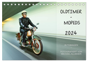 Oldtimer Mopeds - fotografiert von Michael Allmaier (Tischkalender 2024 DIN A5 quer), CALVENDO Monatskalender