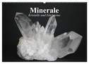 Minerale. Kristalle und Edelsteine (Wandkalender 2024 DIN A2 quer), CALVENDO Monatskalender