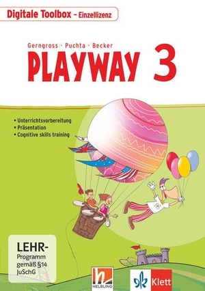 Playway 3. Ab Klasse 3 - Digitale Toolbox - Einzellizenz Klasse 3. Klett Ernst /Schulbuch, 2024.