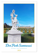 Der Park Sanssouci - ein Traum (Wandkalender 2024 DIN A2 hoch), CALVENDO Monatskalender
