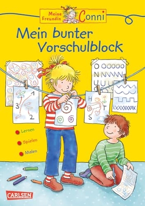 Sörensen, Hanna. Conni Gelbe Reihe: Mein bunter Vorschulblock - Lernen - Spielen - Malen. Carlsen Verlag GmbH, 2019.