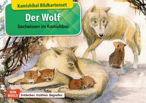Stöckl-Bauer, Katharina. Der Wolf. Kamishibai Bildkartenset. - Entdecken - Erzählen - Begreifen: Sachwissen.. Don Bosco Medien GmbH, 2019.