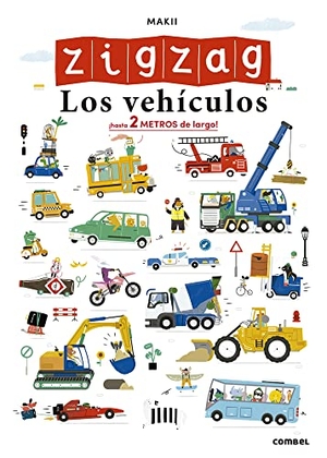 Makii. Zig-Zag Los Vehículos. Combel Ediciones Editorial Esin, S.A., 2023.