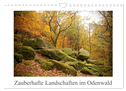 Zauberhafte Landschaften im Odenwald (Wandkalender 2025 DIN A4 quer), CALVENDO Monatskalender