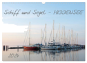 Schiff und Segel - HIDDENSEE (Wandkalender 2024 DIN A3 quer), CALVENDO Monatskalender