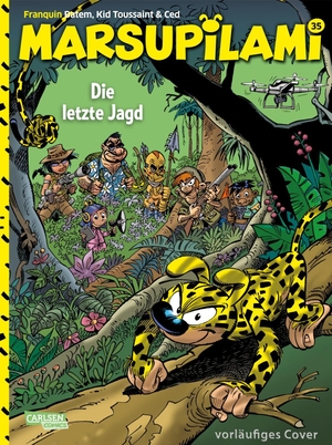 Franquin, André / Toussaint, Kid et al. Marsupilami 35: Die letzte Jagd. Carlsen Verlag GmbH, 2026.