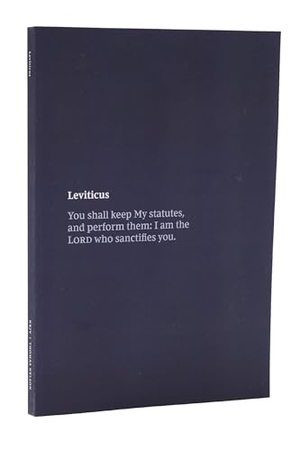 Smyth, Sewn / Thomas Nelson Publishers. NKJV Bible Journal - Leviticus, Paperback, Comfort Print - Holy Bible, New King James Version. Thomas Nelson, 2020.