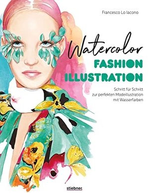 Lo Iacono, Francesco. Watercolor Fashion Illustration. Schritt für Schritt zur perfekten Modeillustrationen mit Wasserfarben. - 20 Tutorials zum Malen lernen: Zeichnen, kolorieren & digitalisieren. Mit Social Media-Tipps. Stiebner Verlag GmbH, 2022.