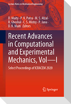 Recent Advances in Computational and Experimental Mechanics, Vol¿I