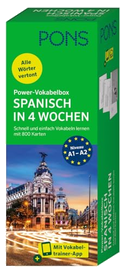 PONS Power-Vokabelbox Spanisch in 4 Wochen