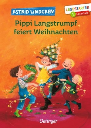 Lindgren, Astrid. Pippi Langstrumpf feiert Weihnachten - Lesestarter. 1. Lesestufe. Oetinger, 2020.