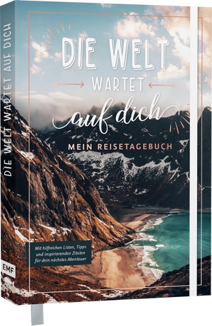 Die Welt wartet auf dich - Mein Reisetagebuch - Mit hilfreichen Listen, Tipps und inspirierenden Zitaten für dein nächstes Abenteuer. Edition Michael Fischer, 2021.