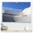 Düsseldorf in Farbe (hochwertiger Premium Wandkalender 2024 DIN A2 quer), Kunstdruck in Hochglanz