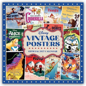 Danilo Promotion Ltd (Hrsg.). Disney Vintage Posters - Disney Filmplakate - Offizieller Kalender 2027 - Wandkalender - Original Danilo-Kalender [Mehrsprachig] [Kalender]. Browntrout Verlags GmbH, 2026.