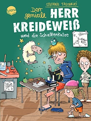Taschinski, Stefanie. Der geniale Herr Kreideweiß (2). Der geniale Herr Kreideweiß und die Schattenkatze - Ein zauberhaft turbulentes Kinderbuch zum Selbstlesen und Vorlesen ab 8. Arena Verlag GmbH, 2023.