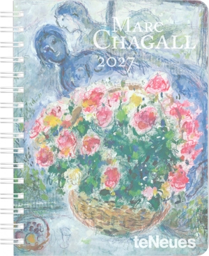 Neumann (Hrsg.). Marc Chagall Diary 2027 - Buchkalender 17x22 cm - Wochenplaner mit Meisterwerken von Chagall, Schutzcover, internationalen Feiertagen & preforierten Notizzetteln für Kunstliebhaber. Neumann Verlage GmbH & Co, 2026.