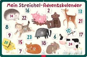 Mein Streichel-Adventskalender - Adventskalender mit Fühlelementen. Ars Edition GmbH, 2024.