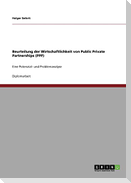 Beurteilung der  Wirtschaftlichkeit von Public Private Partnerships (PPP)