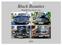 Black Beauties - Magnificent classic cars (Wall Calendar 2024 DIN A4 landscape), CALVENDO 12 Month Wall Calendar