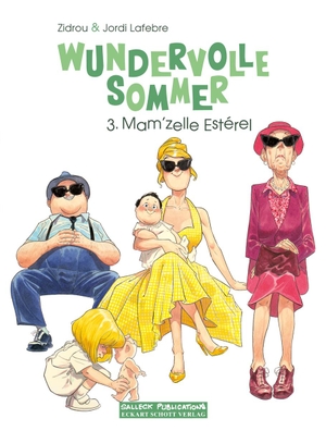 Zidrou. Wundervolle Sommer Band 3 - Mam'zelle Esterel. Salleck Publications, 2020.