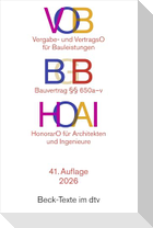 VOB / BGB  / HOAI