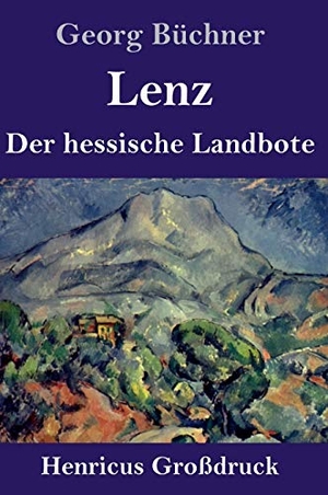 Büchner, Georg. Lenz / Der hessische Landbote (Großdruck). Henricus, 2019.