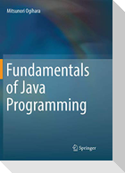Fundamentals of Java Programming