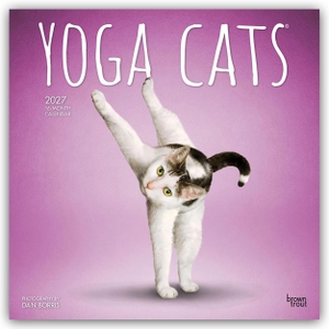 Publishers, Browntrout. Yoga Cats - Katzen Yoga 2027 - 16-Monatskalender - Original BrownTrout-Kalender [Mehrsprachig] [Kalender]. Browntrout Verlags GmbH, 2026.