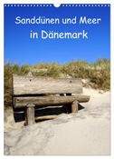 Sanddünen und Meer in Dänemark (Wandkalender 2024 DIN A3 hoch), CALVENDO Monatskalender
