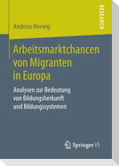 Arbeitsmarktchancen von Migranten in Europa