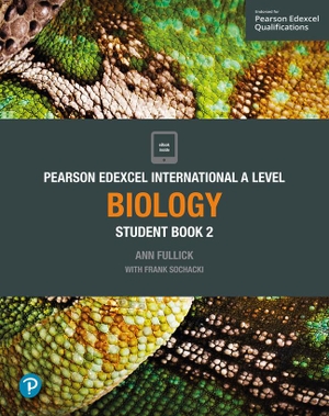 Fullick, Ann. Pearson Edexcel International A Level Biology Student Book. Pearson Education Ltd, 2019.