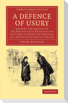 A Defence of Usury