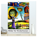 Bilder für Kinderherzen (hochwertiger Premium Wandkalender 2024 DIN A2 hoch), Kunstdruck in Hochglanz
